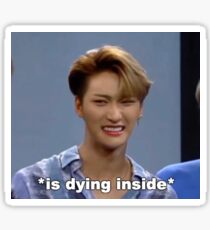 seonghwa meme Sticker