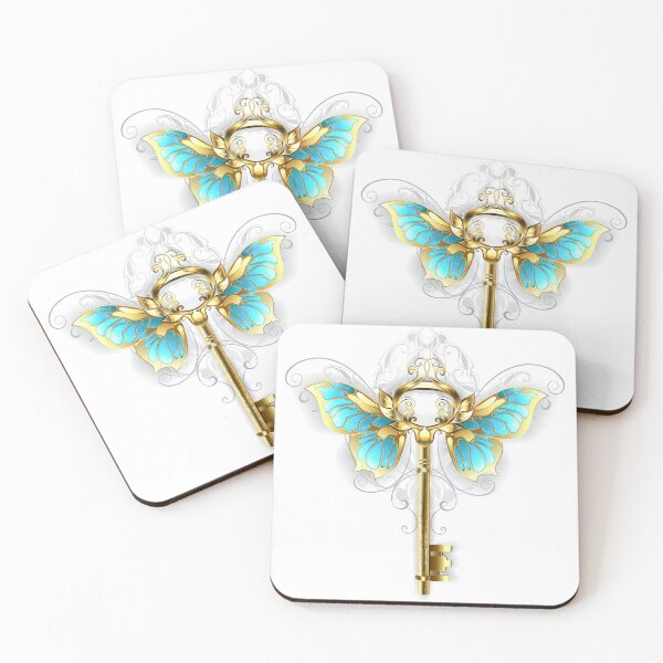 Item preview, Golden Key with Butterfly Wings ( Gold key ) designed and sold by Blackmoon9.