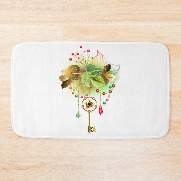 Item preview, Mysterious Key with Autumn Leaves designed and sold by Blackmoon9.