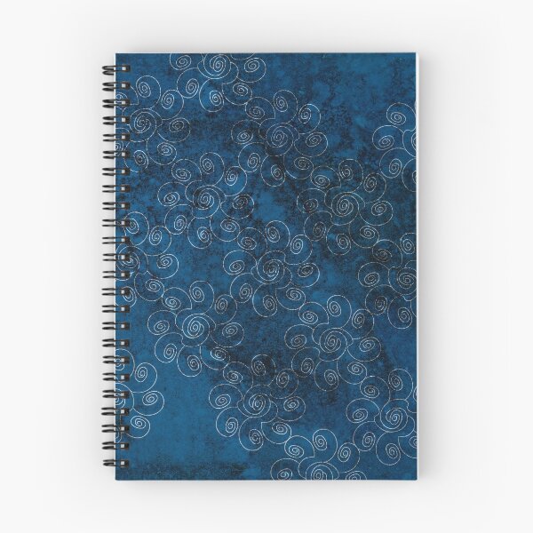 Item preview, Silver Blue Spirals designed and sold by Logan McCarthy.