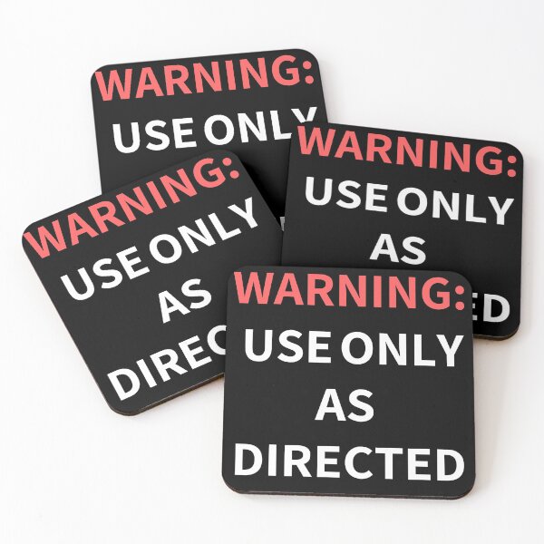 Item preview, Warning : Use Only As Directed designed and sold by InvestorQuotes.