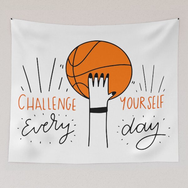Item preview, Challenge yourself every day designed and sold by desigma.