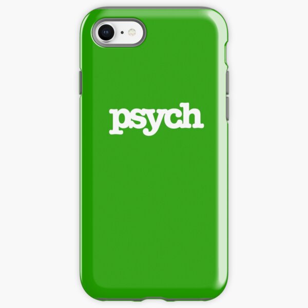 psych iPhone Tough Case