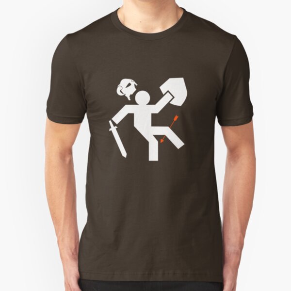 Arrow to the Knee Slim Fit T-Shirt