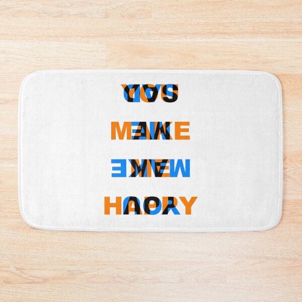Item preview, You make me Happy / Sad - reversibel designed and sold by Hell-Prints.