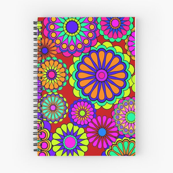 Item preview, Flower Power Retro Style Hippy Flowers designed and sold by Alondra.