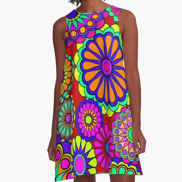 Flower Power Dresses for Sale | Redbubble