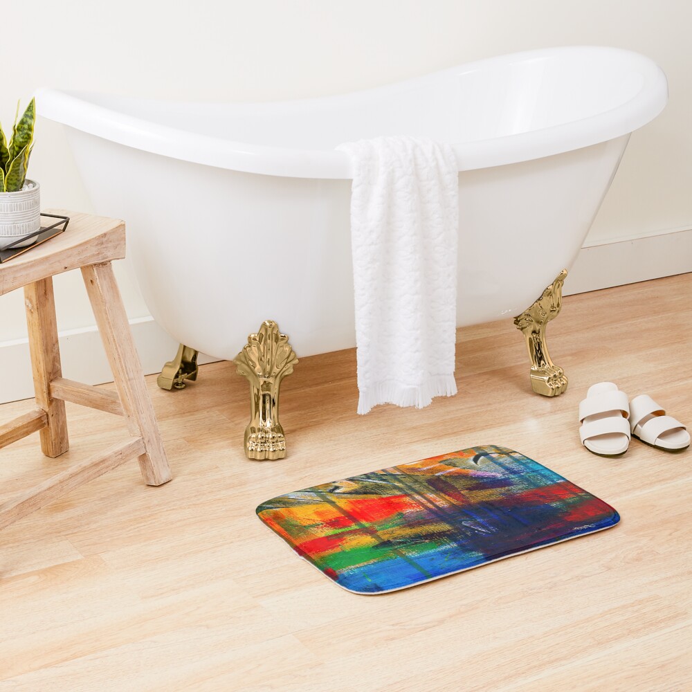Item preview, Bath Mat designed and sold by ColourCottage.