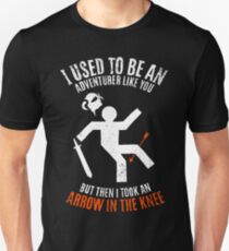 Arrow In the Knee 2.0 Unisex T-Shirt