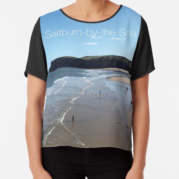 NDVH Saltburn Beach - Hunt Cliff Chiffon Top