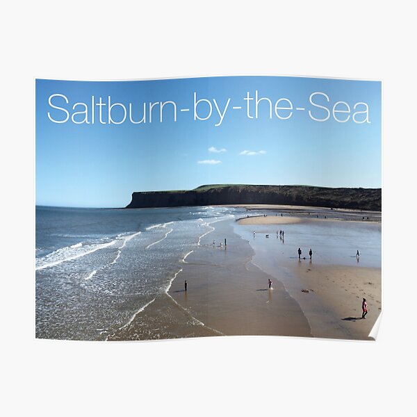 NDVH Saltburn Beach - Hunt Cliff Poster