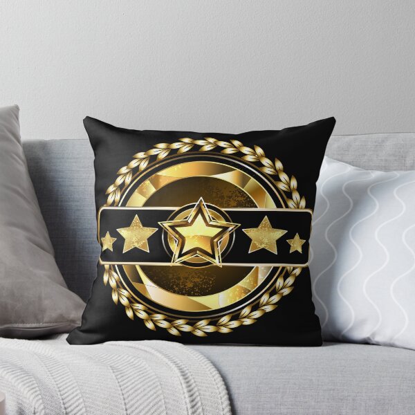 Item preview, Emblema con estrellas doradas designed and sold by Blackmoon9.