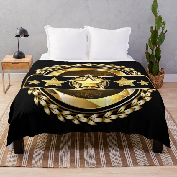 Item preview, Emblem with Golden Stars designed and sold by Blackmoon9.