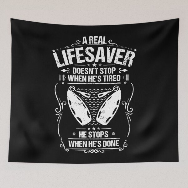 Item preview, Lifesaver Water Rescue Lifesaving Present Gift designed and sold by Krautshirts.