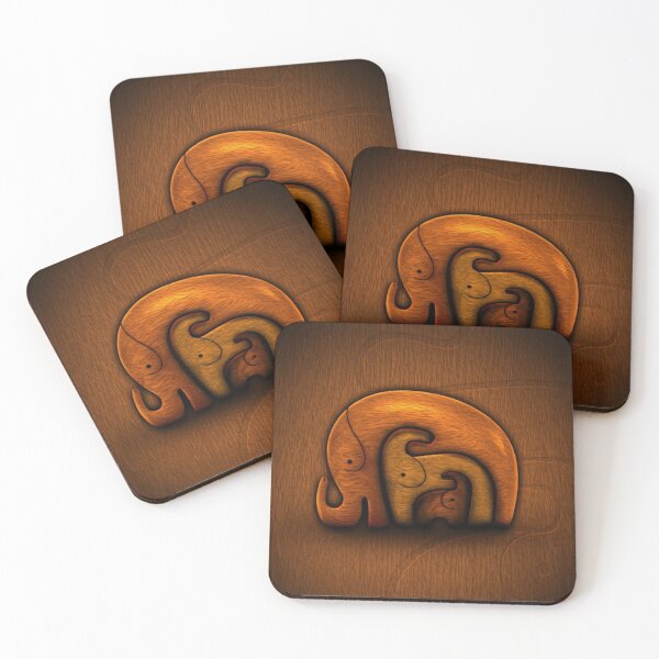 Item preview, ELEPHANT WOOD  designed and sold by johnnyssandart.