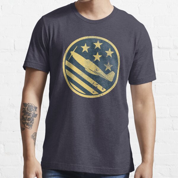 P-51 Mustang (distressed) Essential T-Shirt