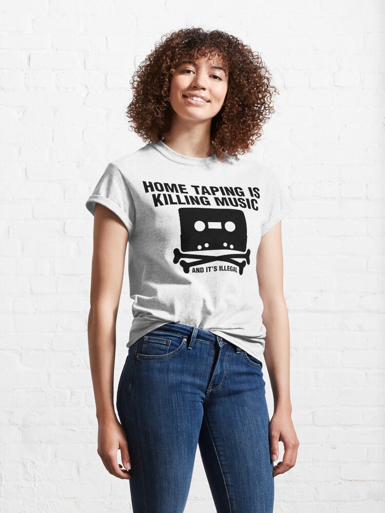 Alternate view of NDVH Home Taping Classic T-Shirt