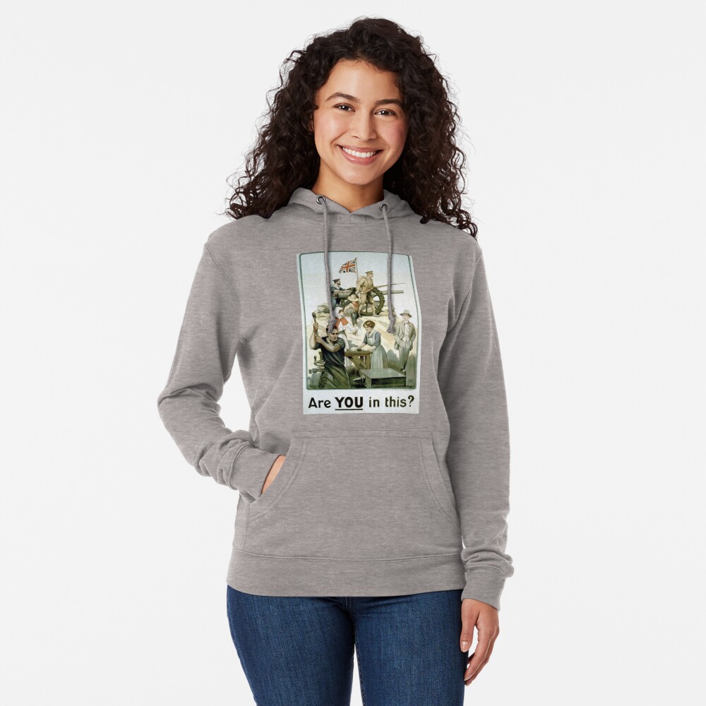 #Propaganda #posters of the First World War #Агитационные #плакаты Первой мировой войны Lightweight Hoodie