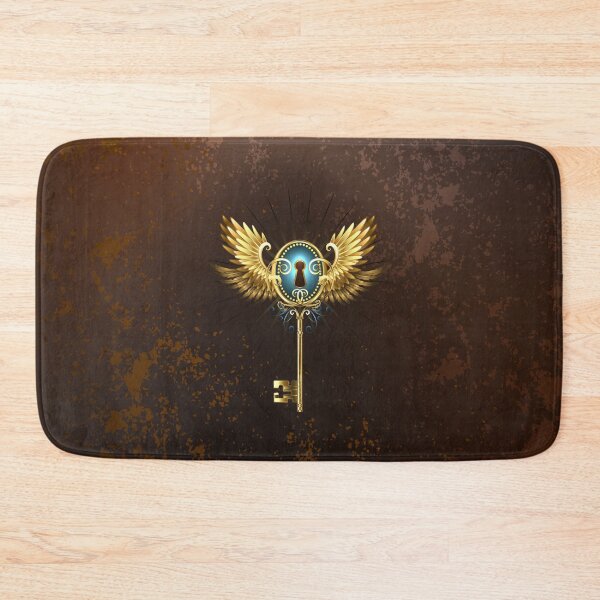 Item preview, Key with Golden Wings ( Steampunk wings ) designed and sold by Blackmoon9.