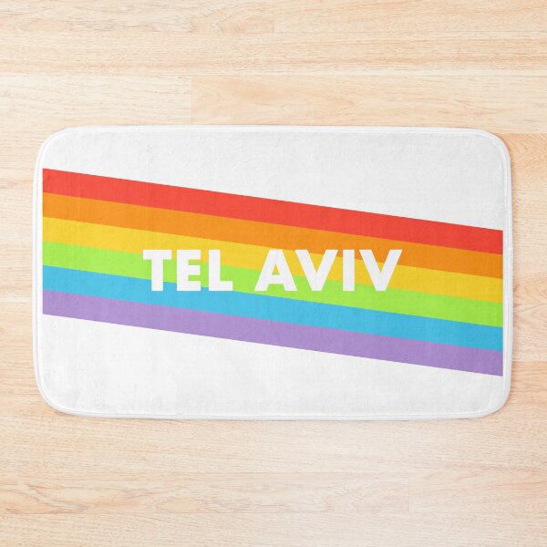 Item preview, Tel Aviv Rainbow Flag designed and sold by lukassfr.