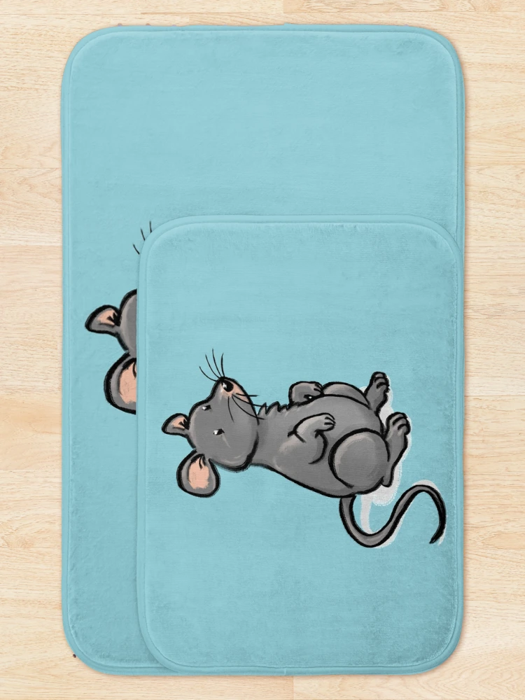 Thumbnail 5 of 6, Bath Mat, mouse designed and sold by Raimund Frey.