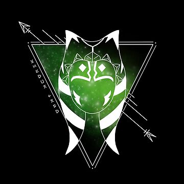 Artwork thumbnail, Galaxy Ahsoka - Green by totalartitude