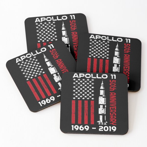 Item preview, Apollo 11 50th Anniversary 1969 2019 Moon Landing designed and sold by MagicBoutique.