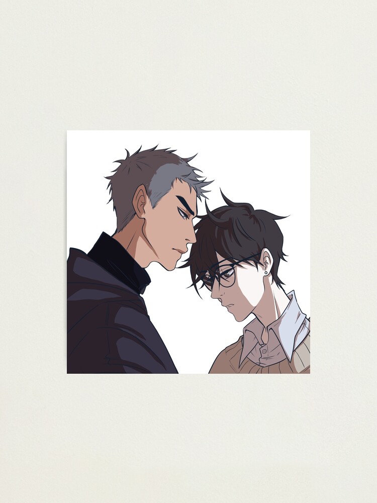 Yuyang And Lihuan From A Bl Manhua Called Here U Are Photographic Print By Lunarbeesart Redbubble