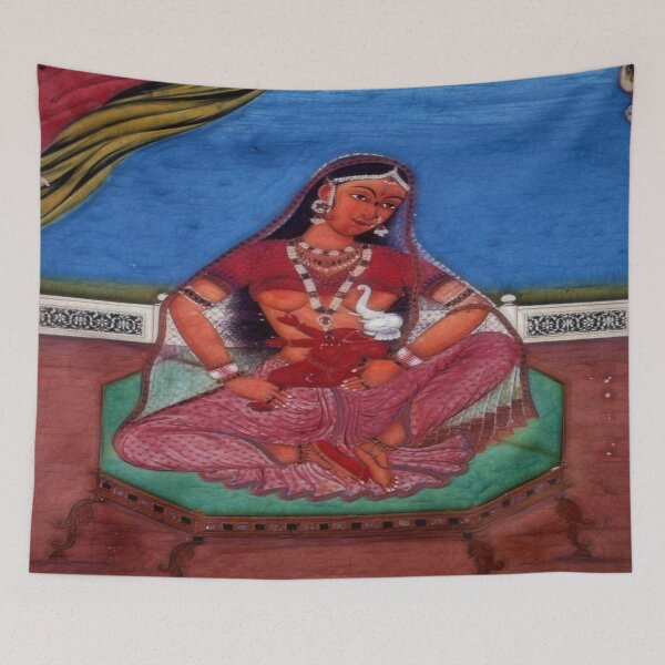 Aperçu de l'œuvre Parvati avec son fils Ganesha créée et vendue par LuciaS.