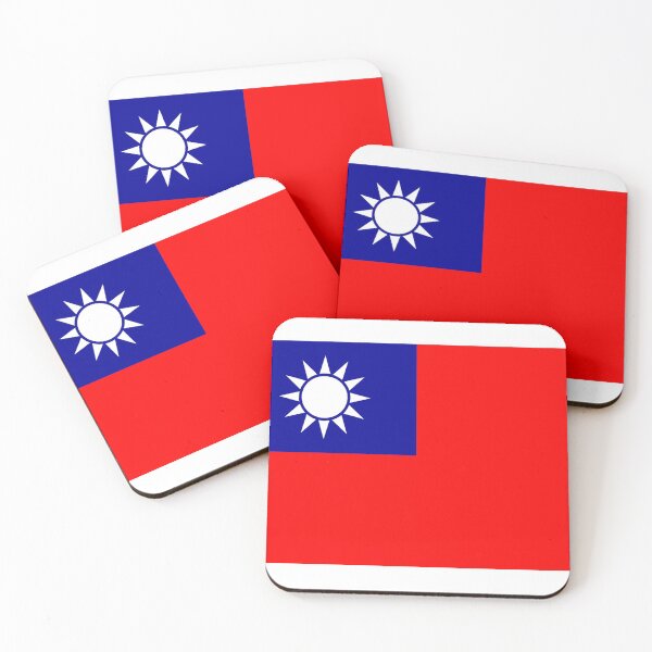 Item preview, Taiwan Taipei Flag - Republic of China ROC T-Shirt designed and sold by deanworld.