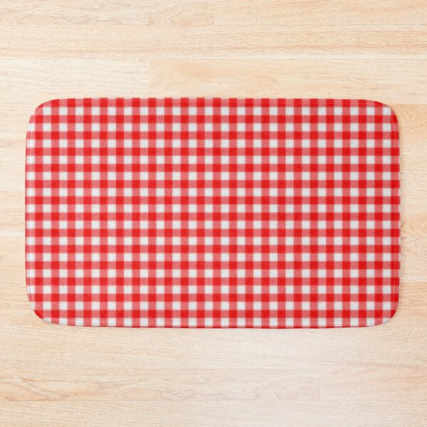 Item preview, Gingham Red and White Weave Pattern designed and sold by MarkUK97.