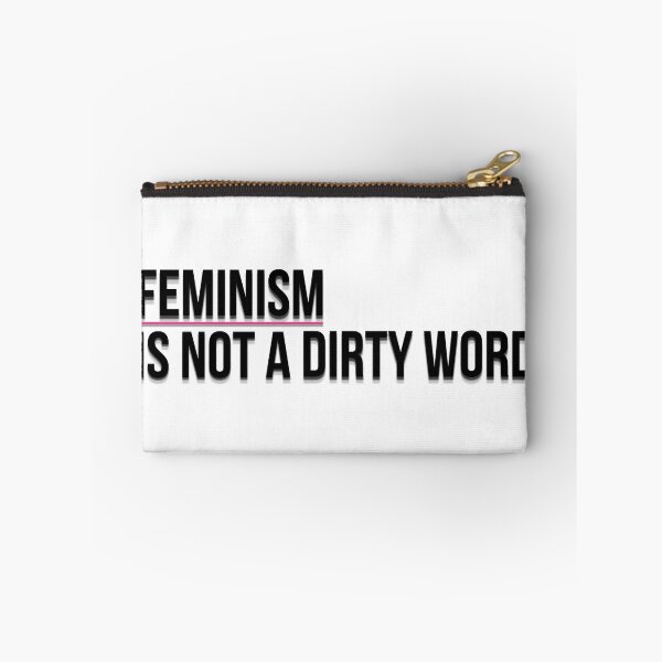 Item preview, Feminism is not a dirty word designed and sold by alienteacup.