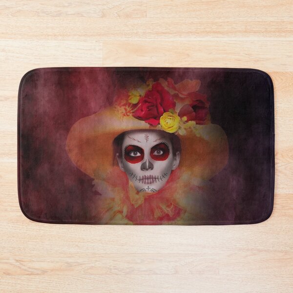 Item preview, Summer Girl Sugar Skull designed and sold by LuciaS.