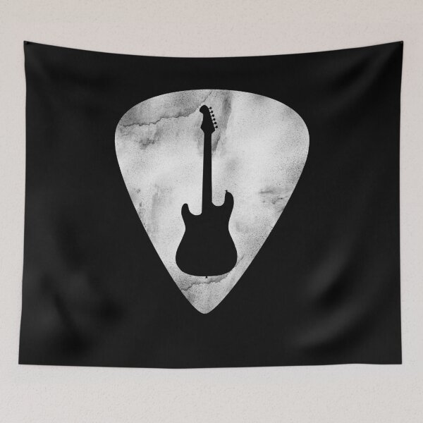 Item preview, Funny Left Handed Guitar Pick With Guitar Silhouette designed and sold by playloud.
