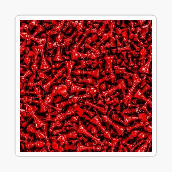 Bloody chess Sticker