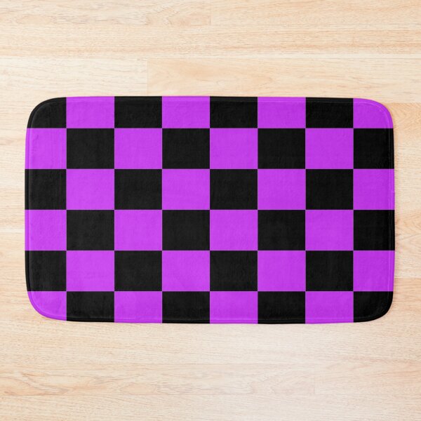 Item preview, Checkered Purple and Black Check designed and sold by deanworld.