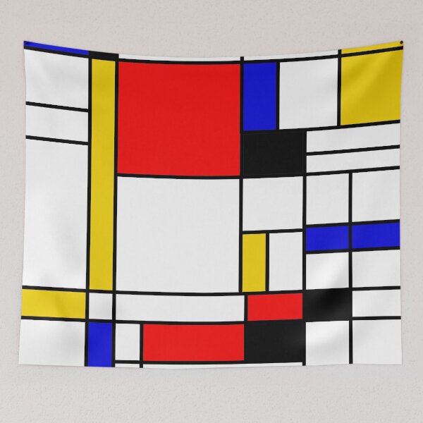 Item preview, Bauhouse Mondrian Style designed and sold by LuciaS.