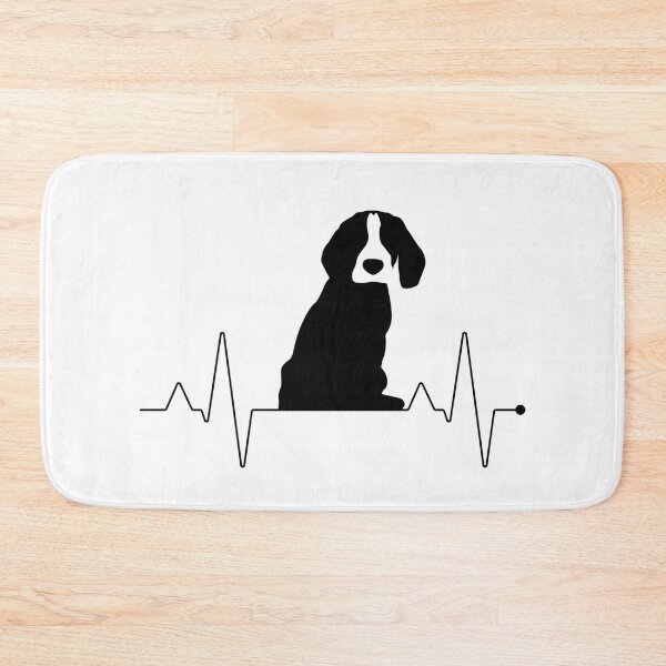 Item preview, EKG I love Beagle Heartbeat  designed and sold by cartoonice.