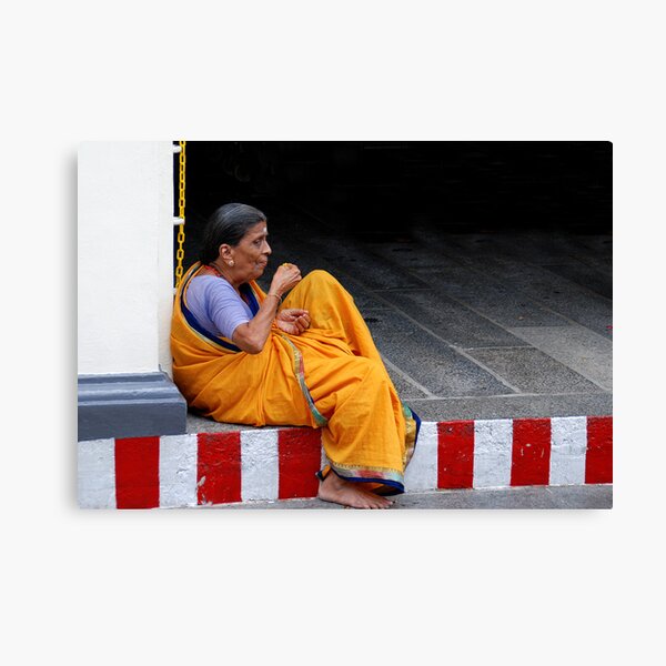 Woman of the Temple Canvas Print