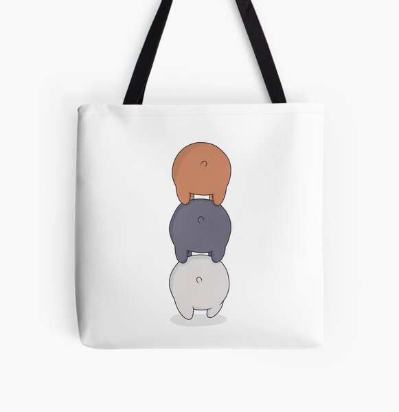 We Bare Bears Tote Bag for Sale by plushism