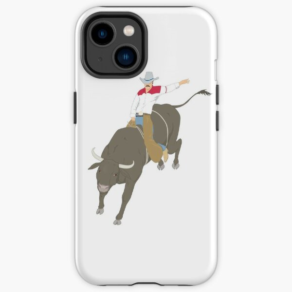 Funda de cuerda para iPhone 14 Pro con diseño de cuerdas Rodeo Western Team