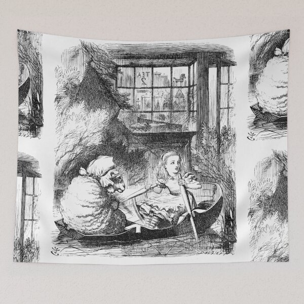 Item preview, Mrs Sheep - John Tenniel designed and sold by Vintage Designs +.