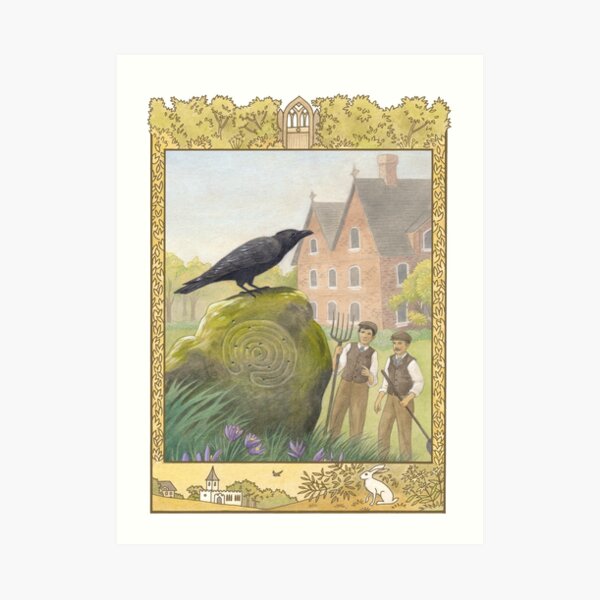 Letters From The Labyrinth | Room #1: The Old Rectory Art Print