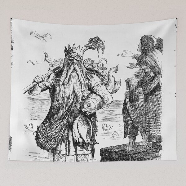Item preview, King Neptune Poseidon - John Tenniel designed and sold by Vintage Designs +.