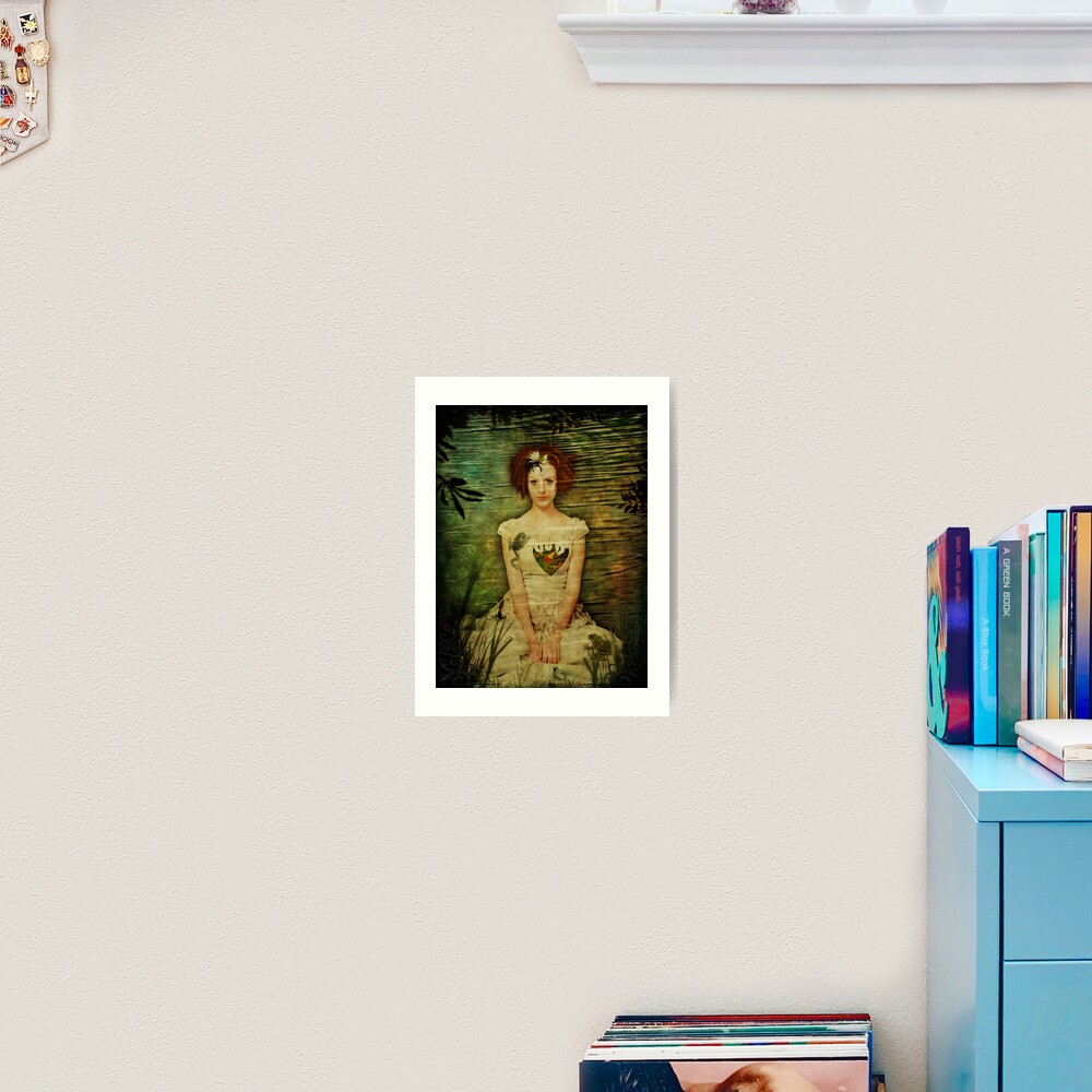 Not Kissing Frogs Art Print