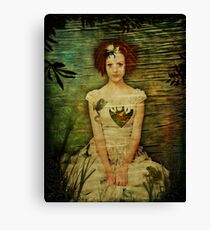 Not Kissing Frogs Canvas Print