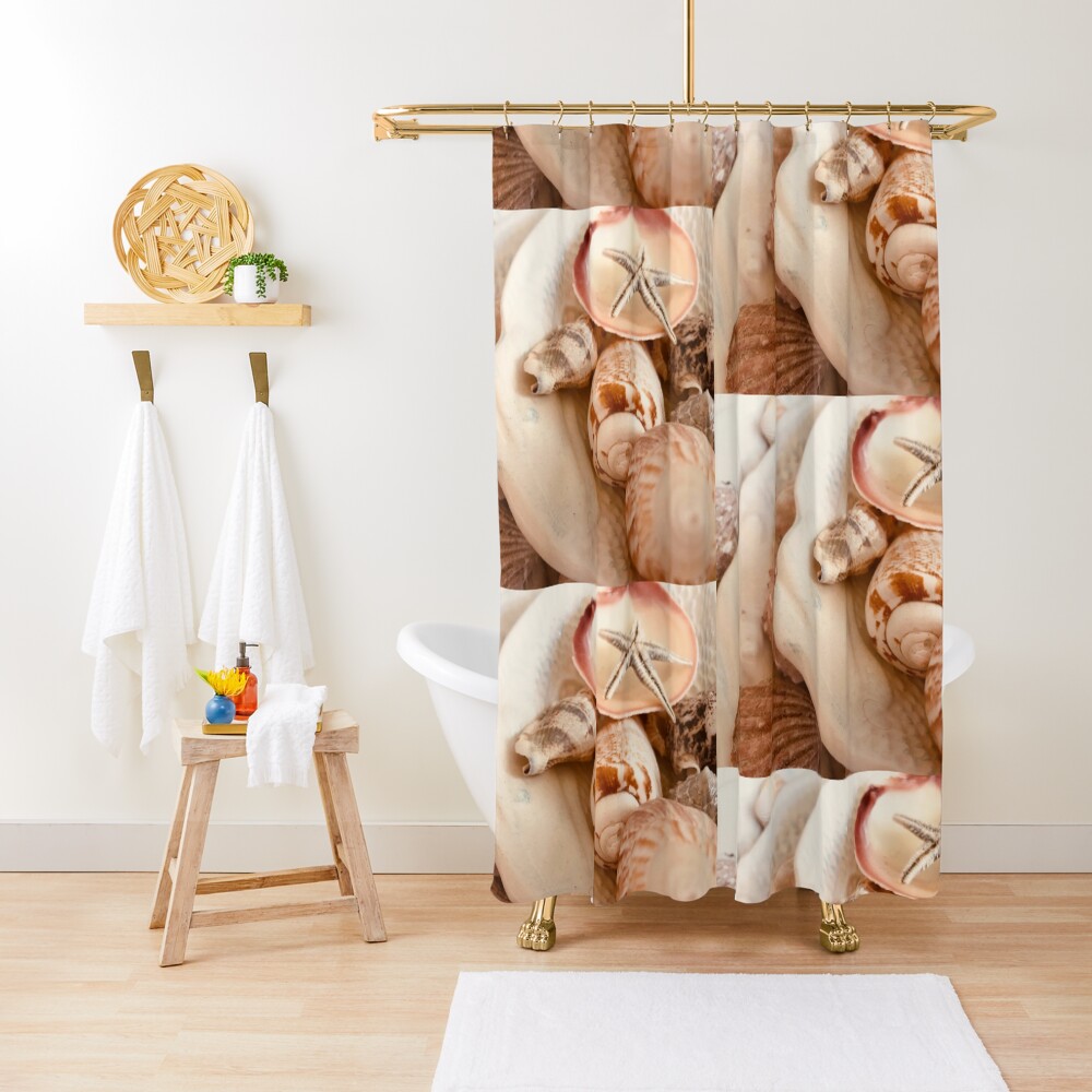Kent’s Shells Shower Curtain