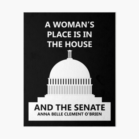 Item preview, Woman's Place Is In The House And Senate designed and sold by GetItGiftIt.