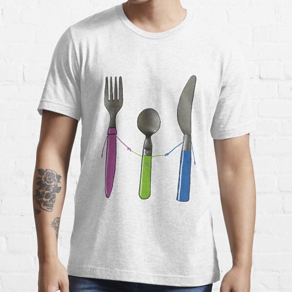 Fork, knife and spoon Essential T-Shirt