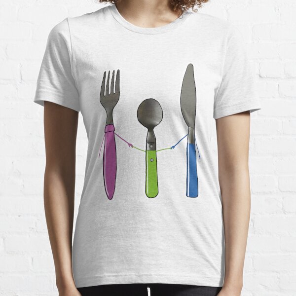 Fork, knife and spoon Essential T-Shirt